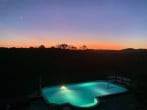 Pool at night Pool at night